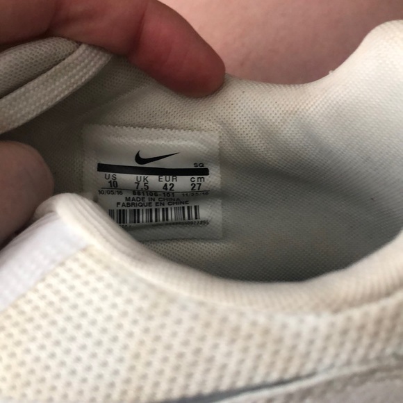 Chunky white Nike Air Max size 10 - Picture 5 of 5